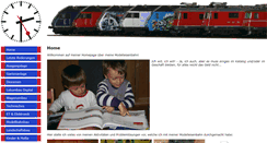 Desktop Screenshot of modellbahn.mahrer.net